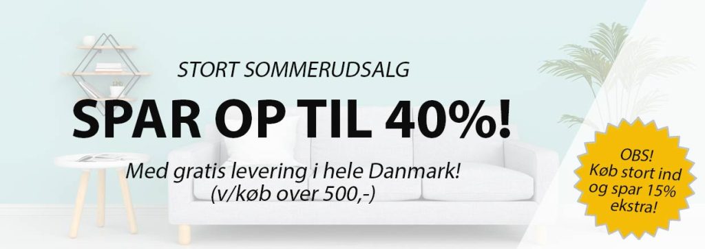 Sommerudsalg - spar op til 48% på kvalitetsmaling