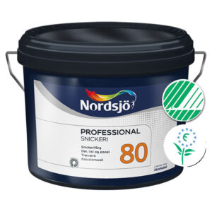 Nordsjö Professional Snickeri 80, blank træværksmaling indendørs